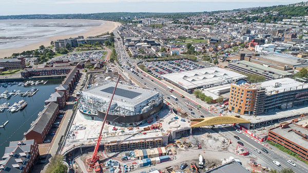SWANSEA CENTRAL PHASE 1 ON SITE