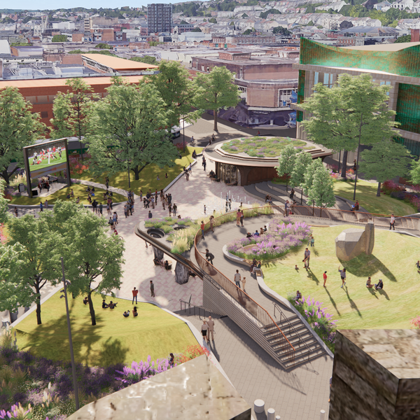 Castle Square, Swansea