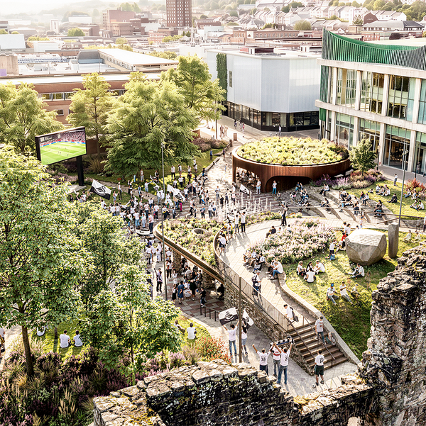 Castle Square, Swansea